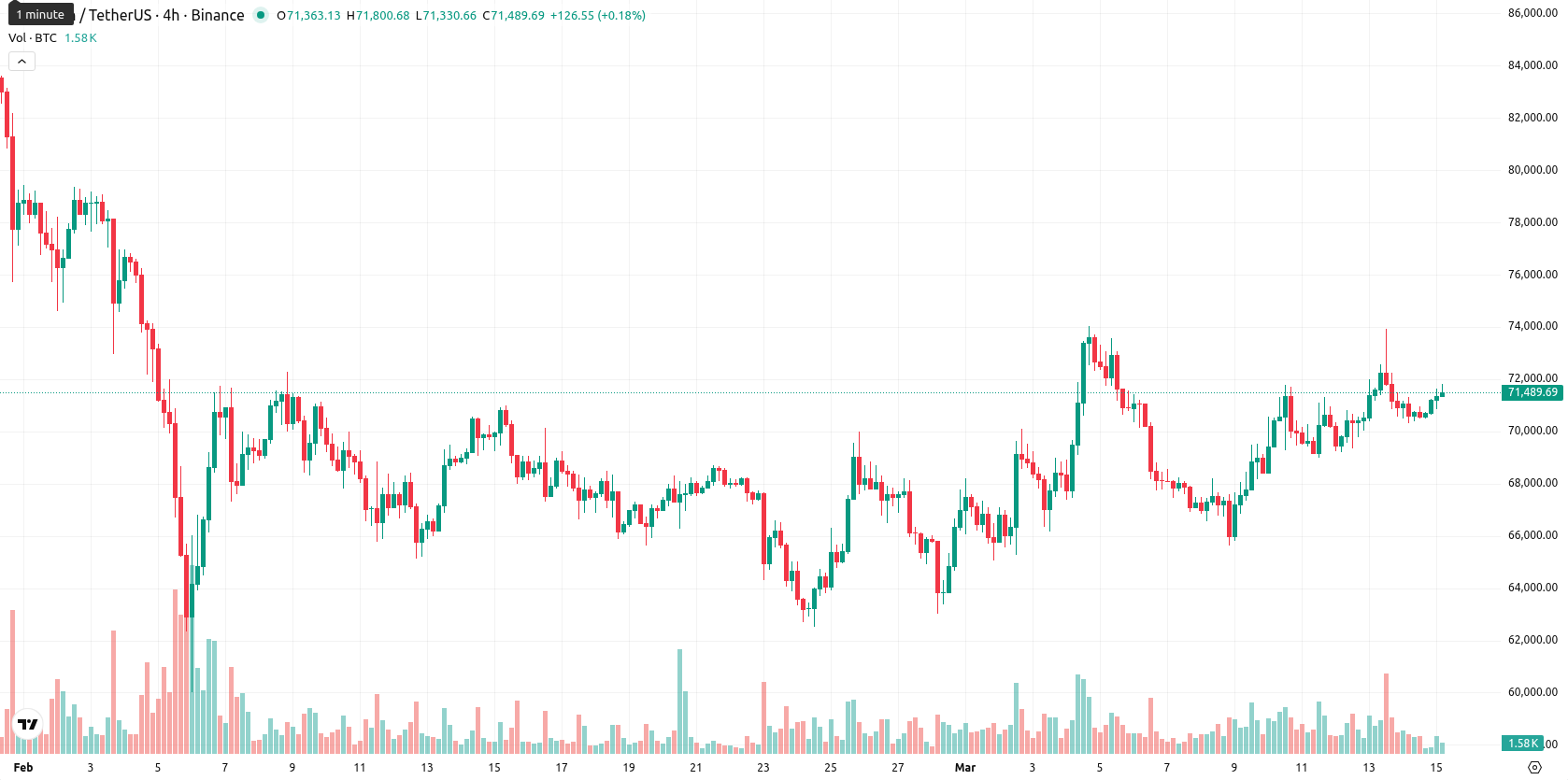 Bitcoin asset chart