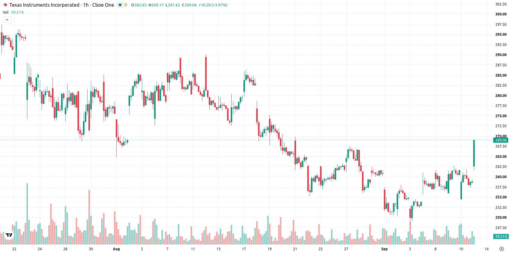 Texas Instruments Incorporated asset chart