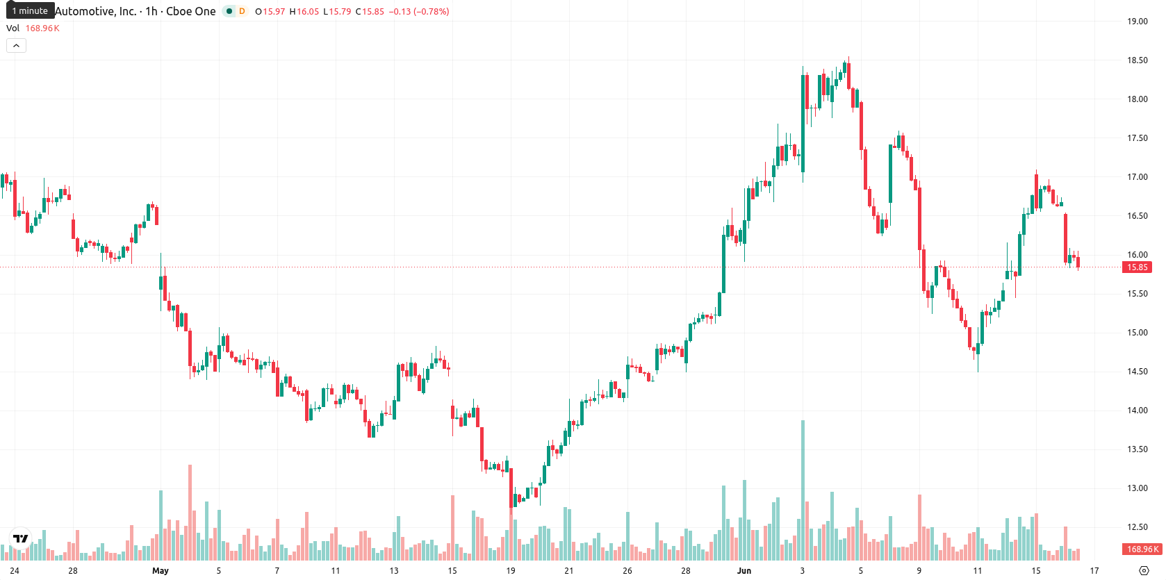 Rivian Automotive asset chart