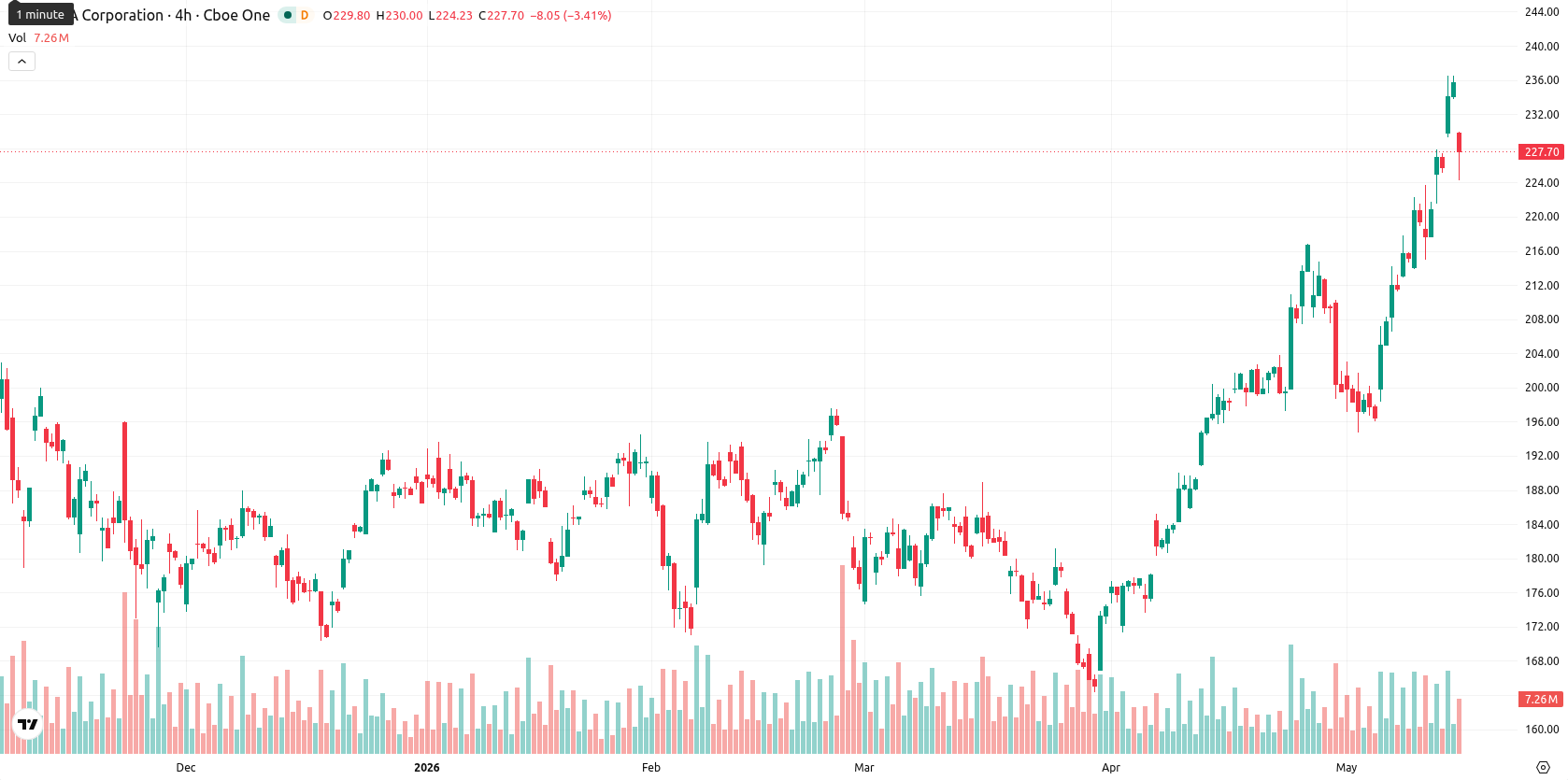 Nvidia Corp asset chart