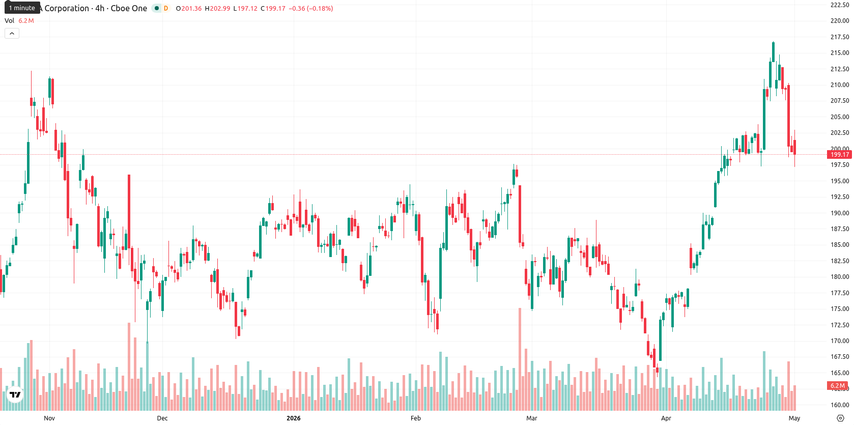 Nvidia Corp asset chart