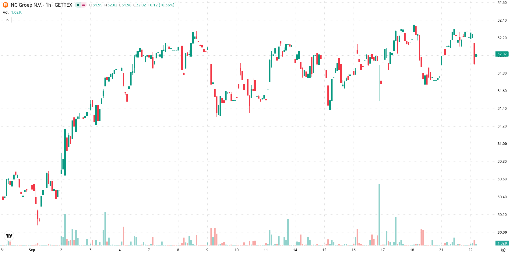 ING Groep N.V. asset chart