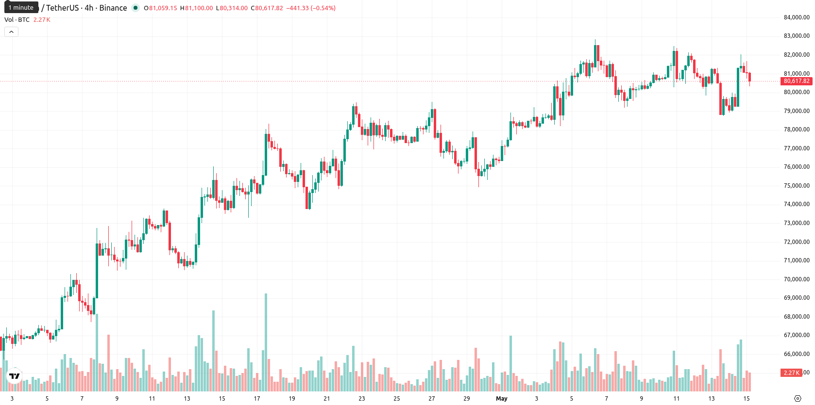 Bitcoin asset chart