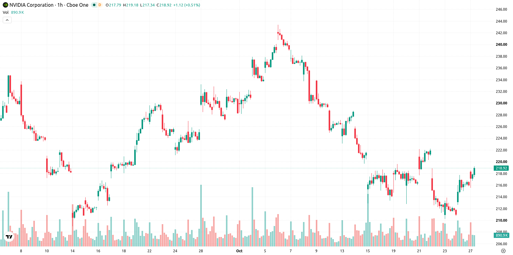 Nvidia Corp asset chart