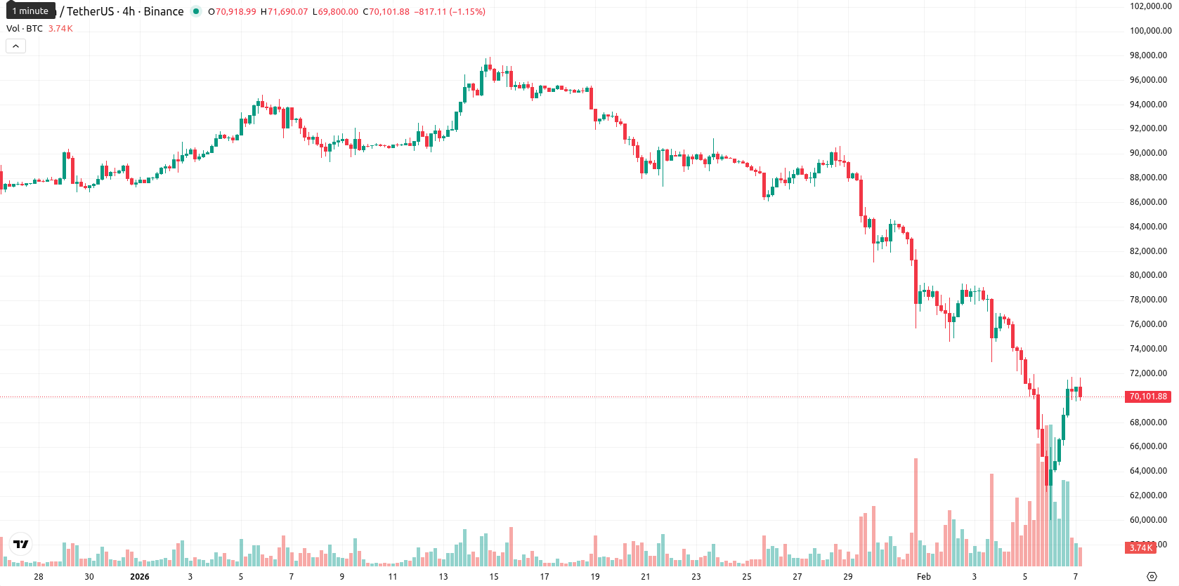 Bitcoin asset chart