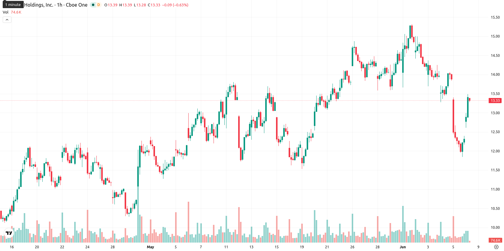 Marathon Digital Holdings asset chart