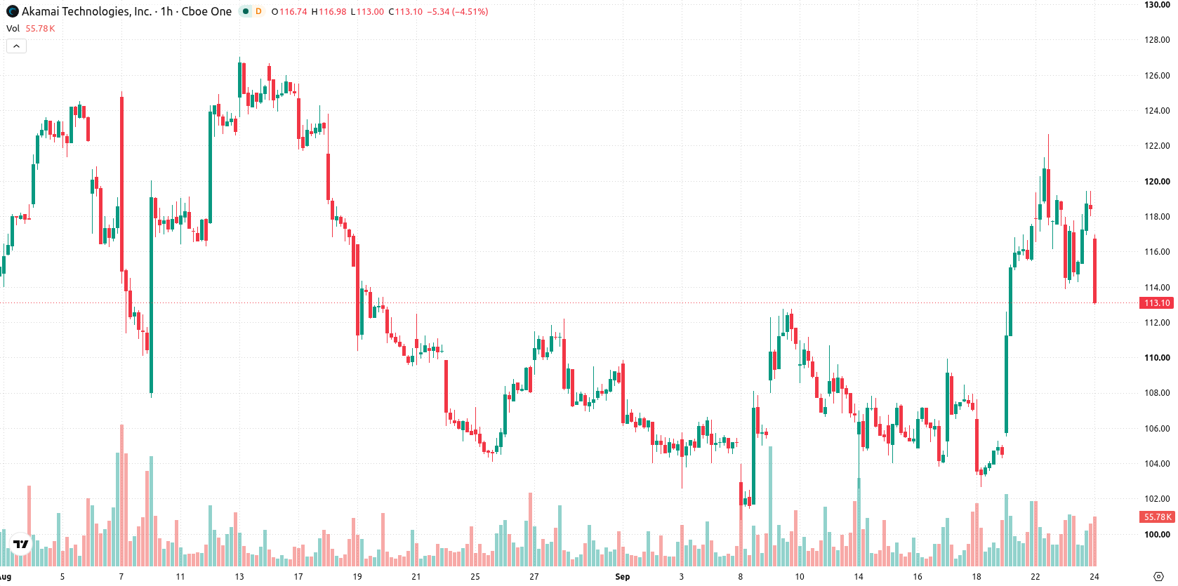 Akamai Technologies Inc asset chart