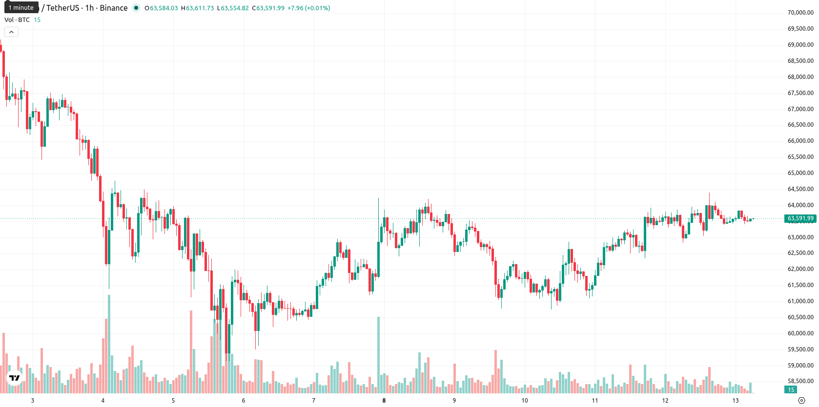 Bitcoin asset chart