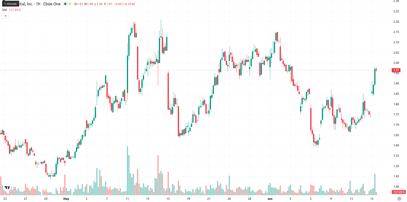 Bit Digital Inc. asset chart