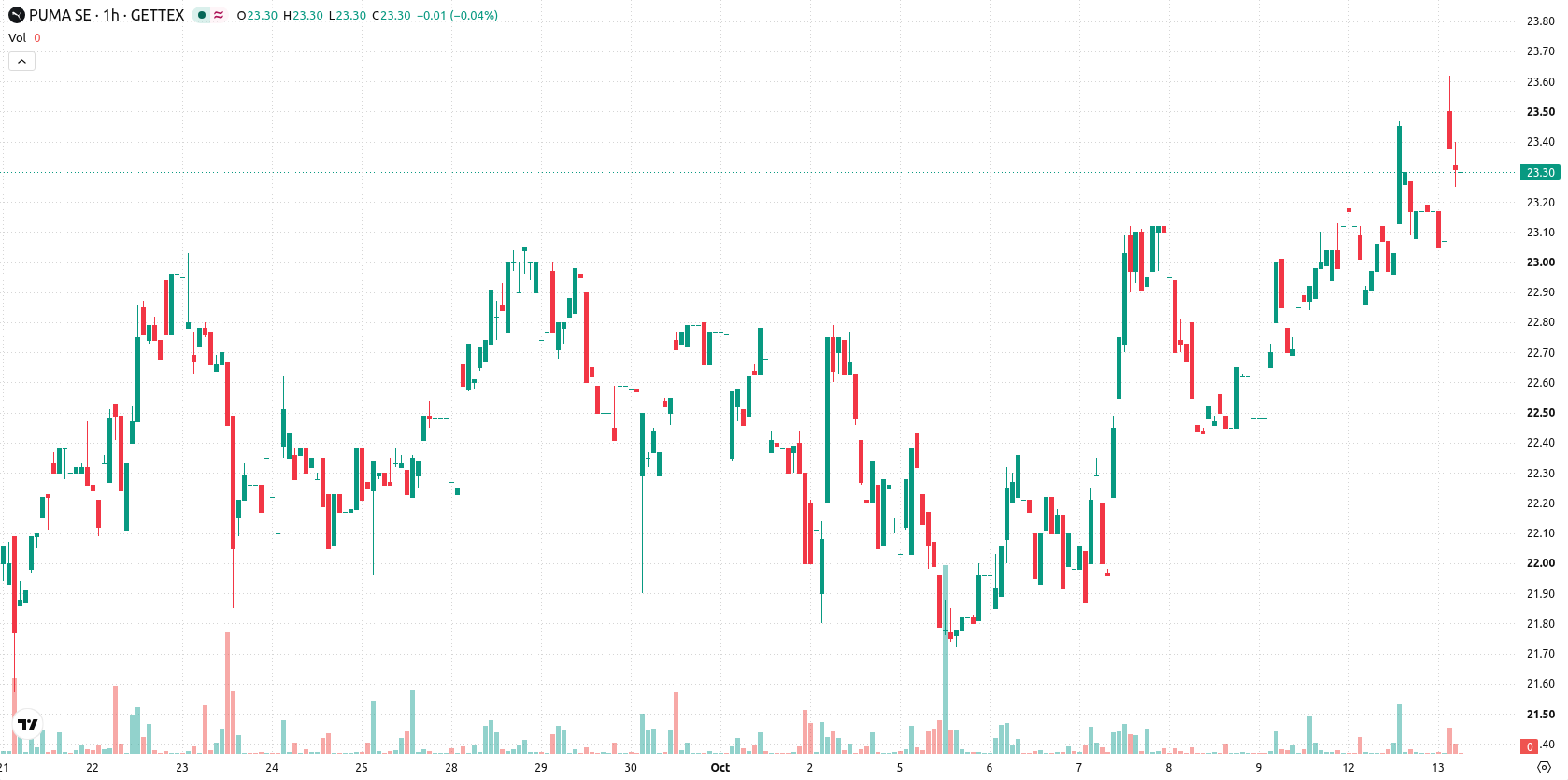 Puma SE asset chart
