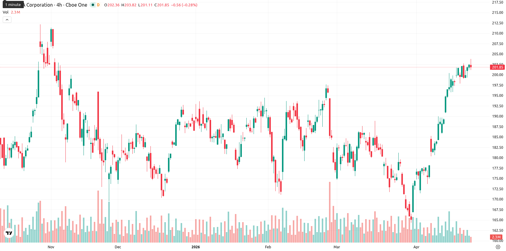 Nvidia Corp asset chart