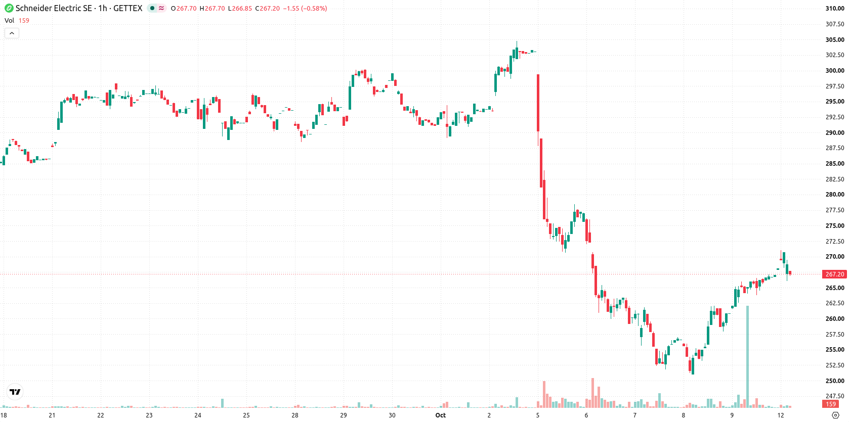 Schneider Electric SE asset chart