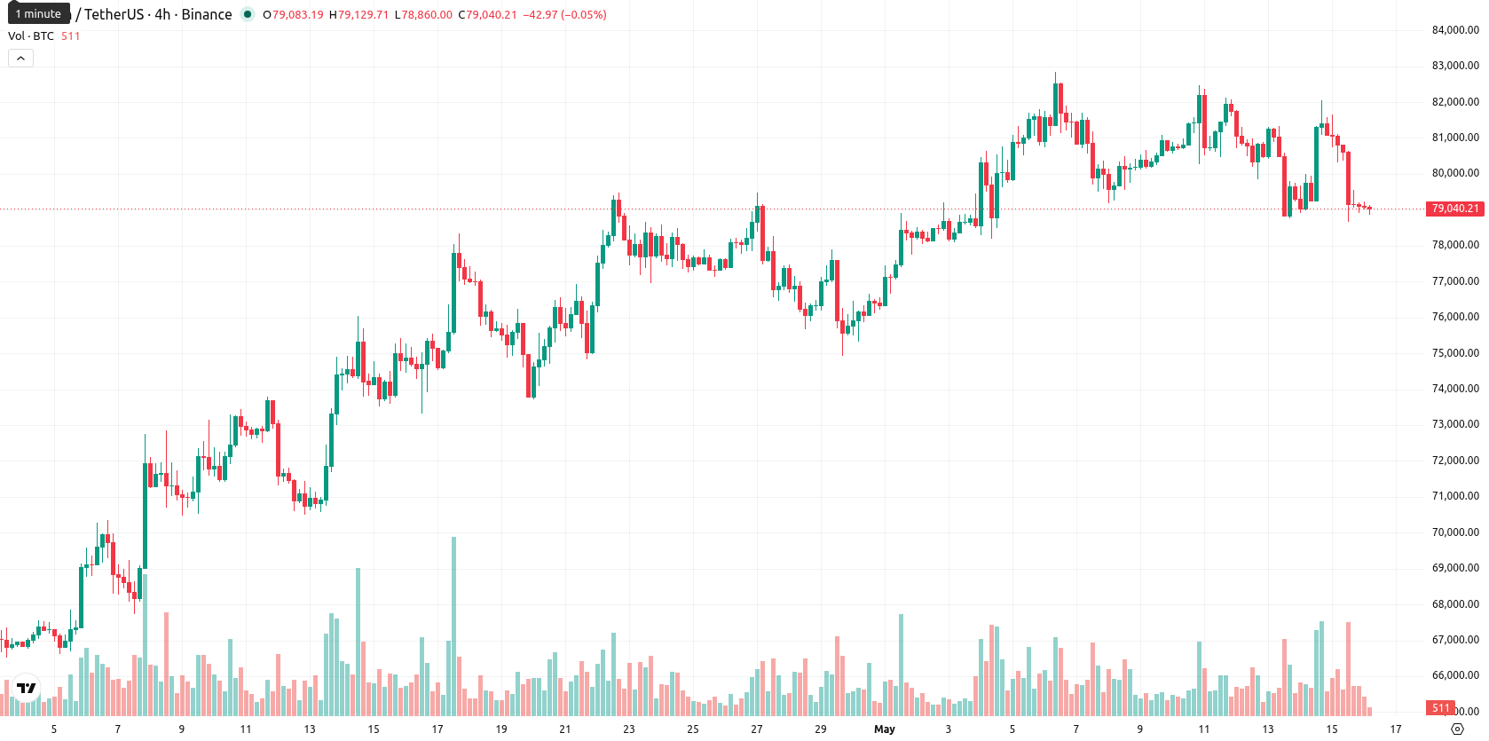 Bitcoin asset chart