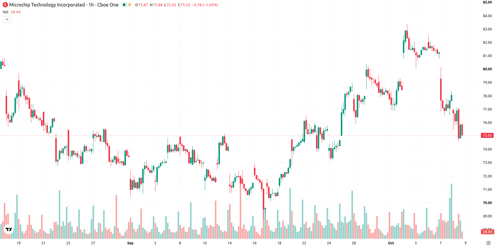 Microchip Technology Inc asset chart