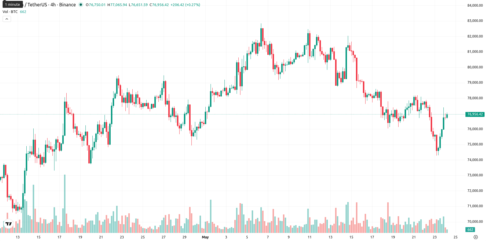 Bitcoin asset chart