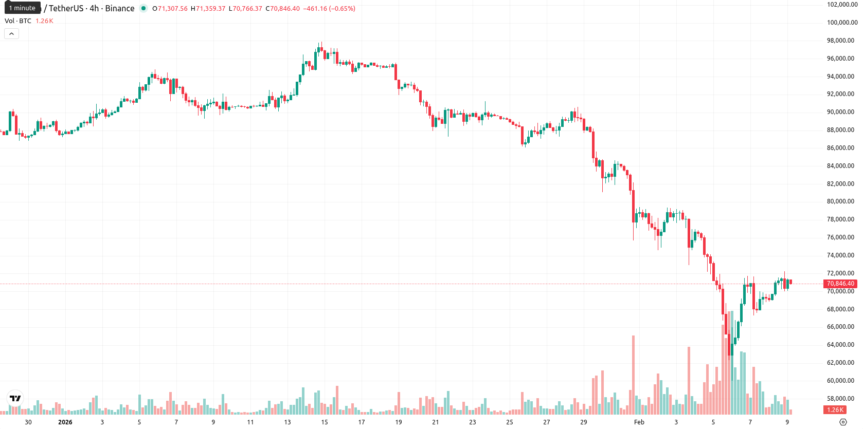 Bitcoin asset chart