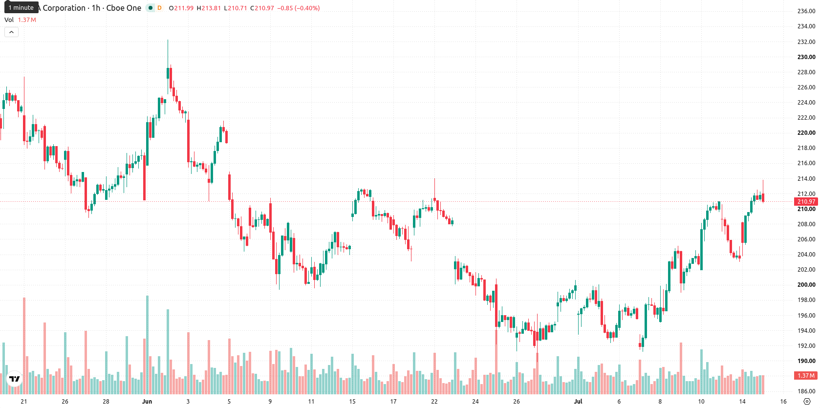 Nvidia Corp asset chart