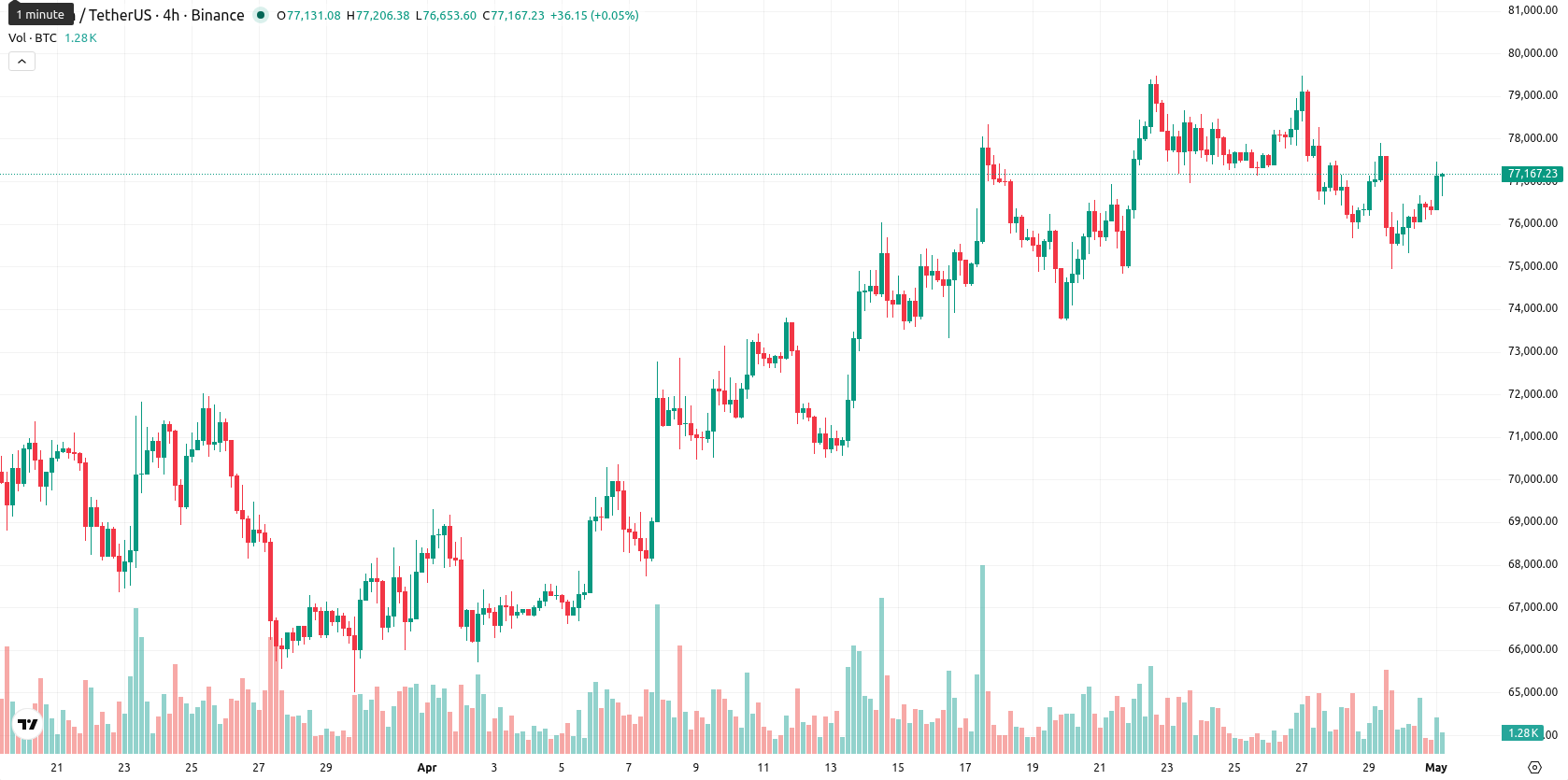 Bitcoin asset chart