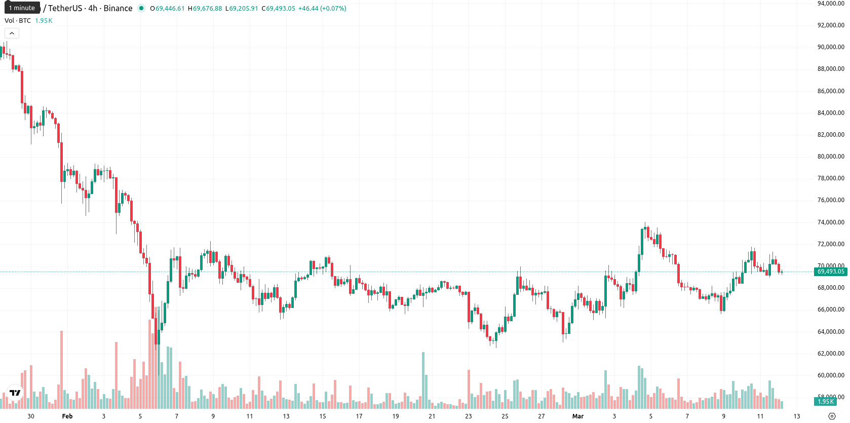 Bitcoin asset chart