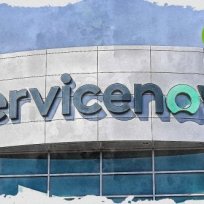 Resistance from sellers near intraday lows pushes ServiceNow stock lower