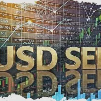 Steady trading for US Dollar vs Swedish Krona as price respects the kr9.5649 resistance