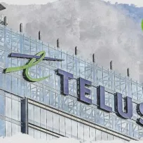 Why is Telus stock down today?
