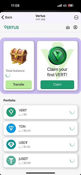 Запустите процесс майнинга $VER