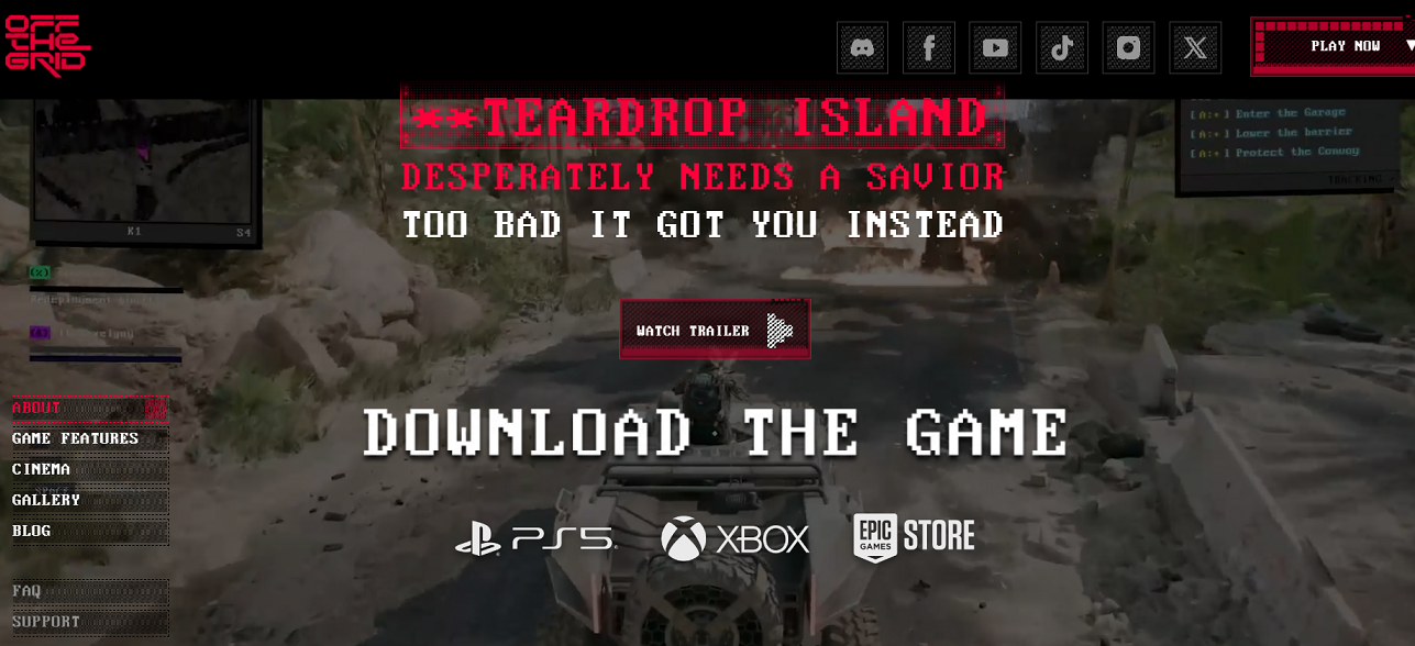 Игра Off the Grid