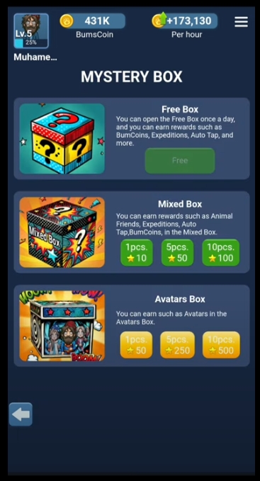 Игра BUMS