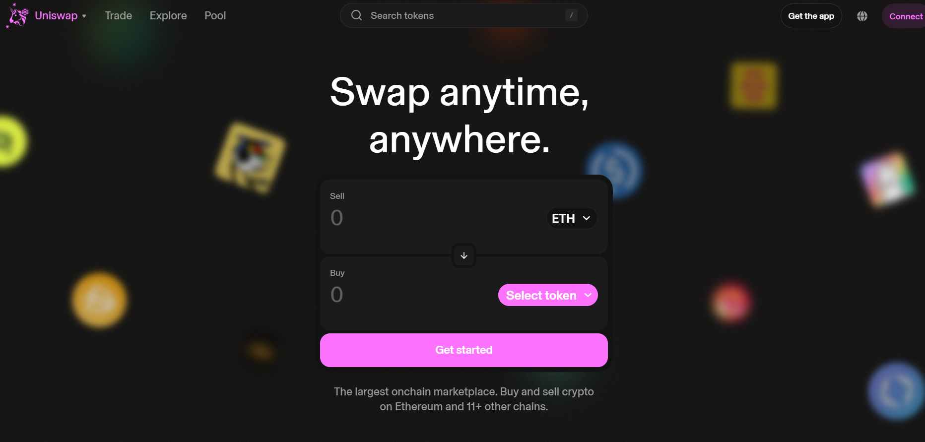Пулы ликвидности Uniswap