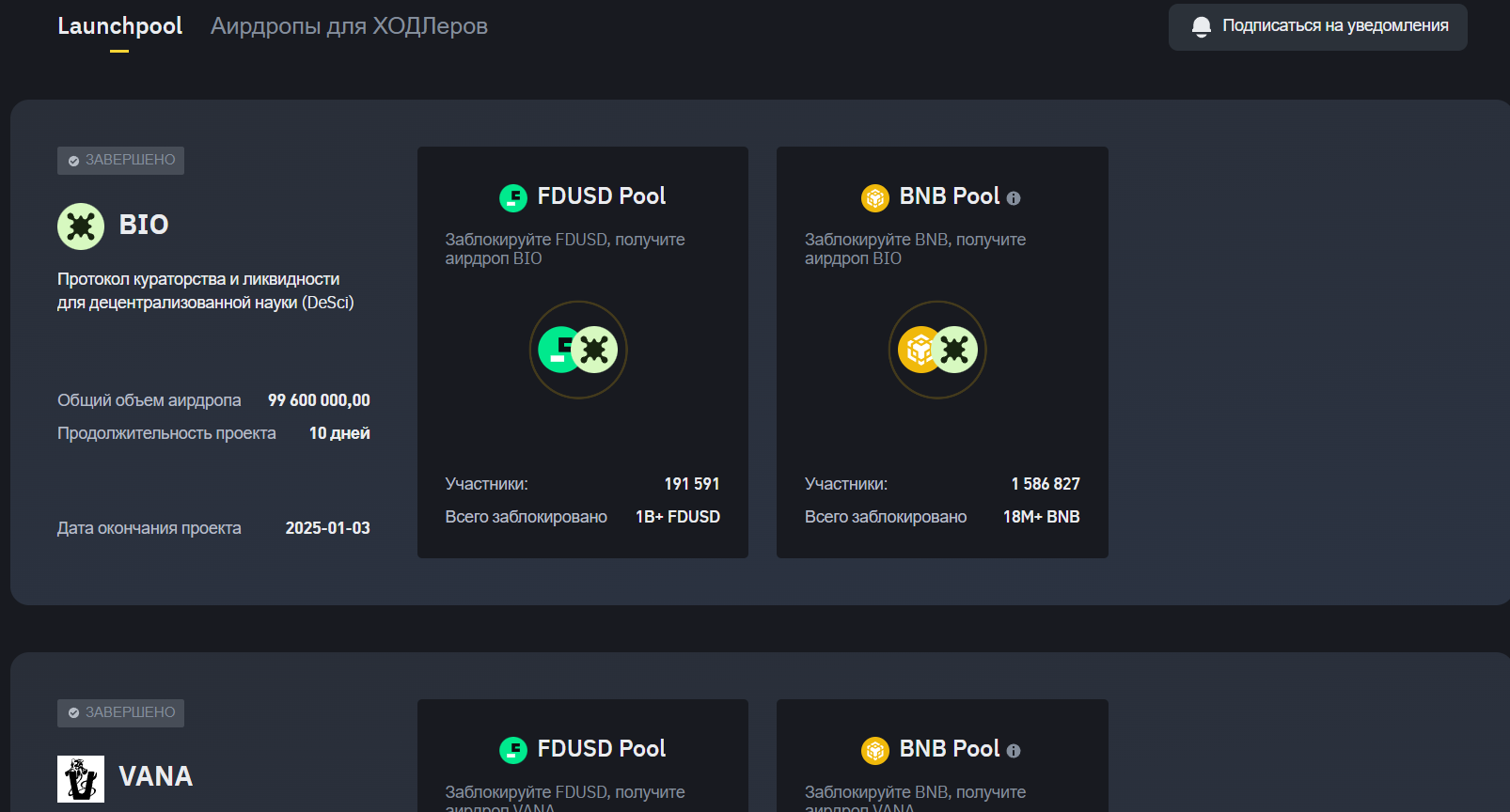 Binance Launchpool