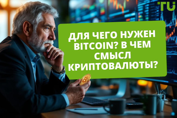 Для чего нужен Bitcoin? В чем смысл криптовалюты?