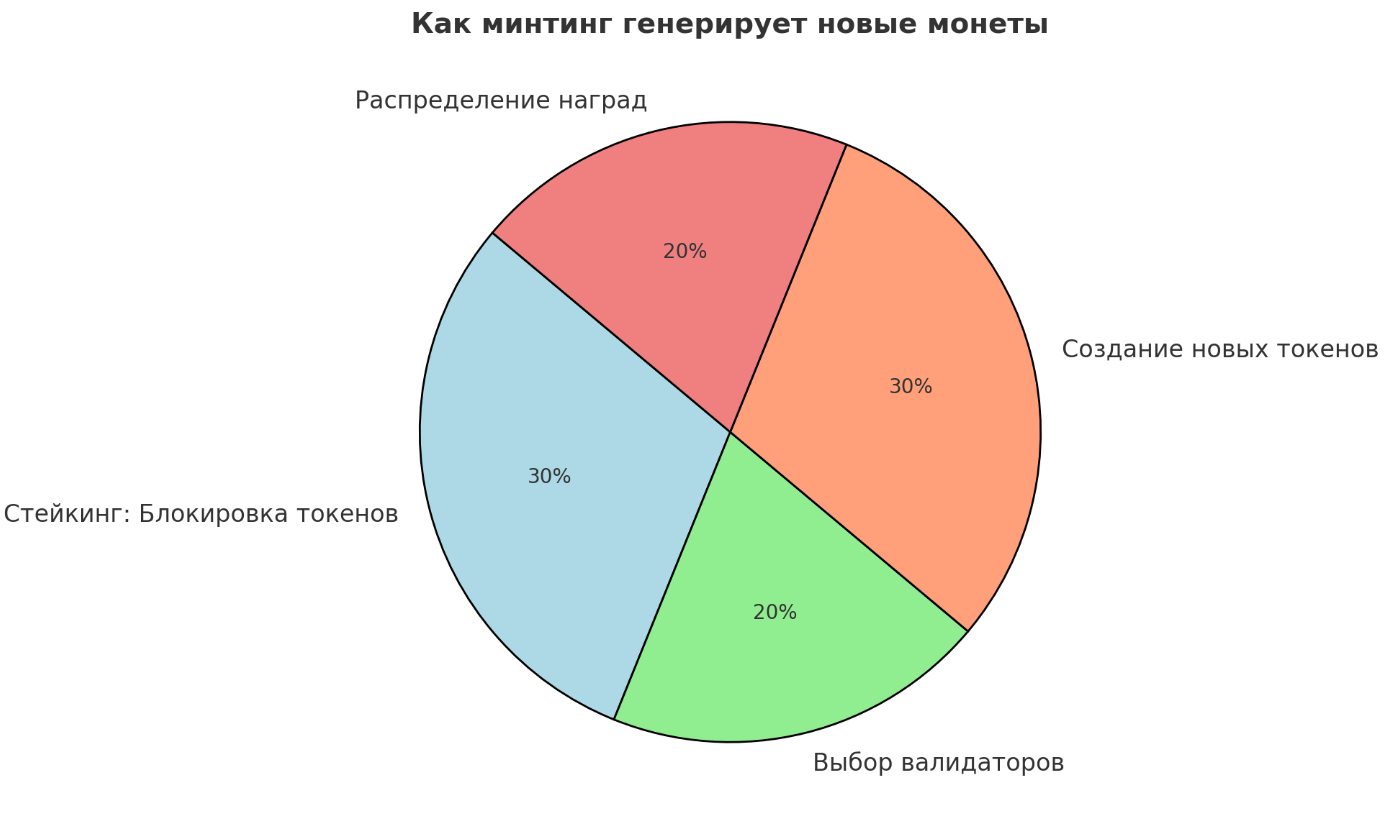 Как минтинг генерирует новые монеты