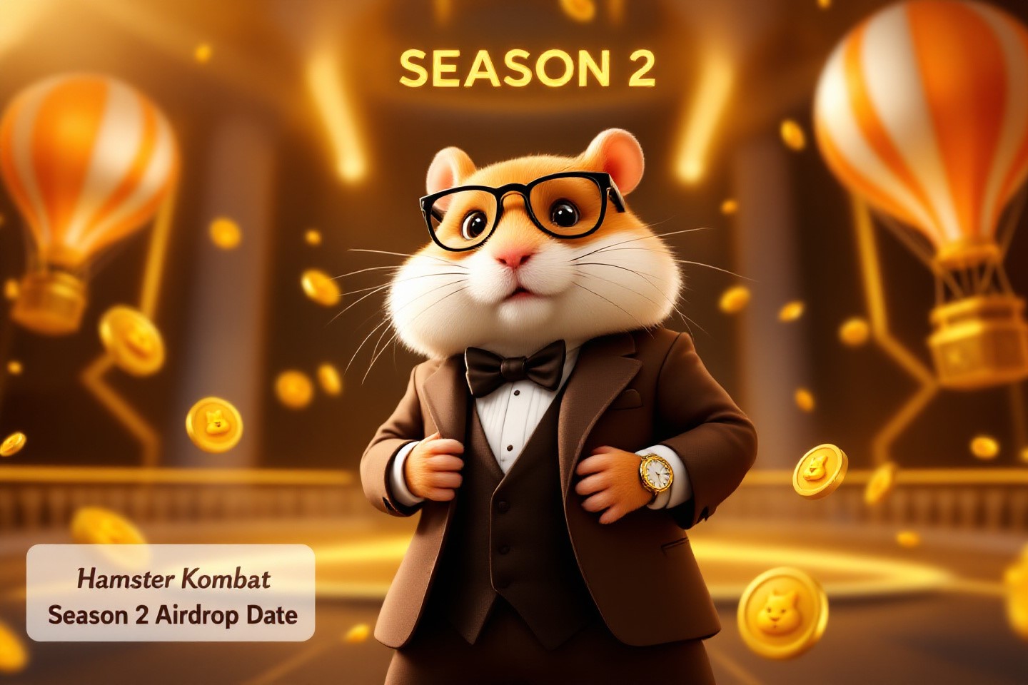 Airdrop 2-го сезона Hamster Kombat