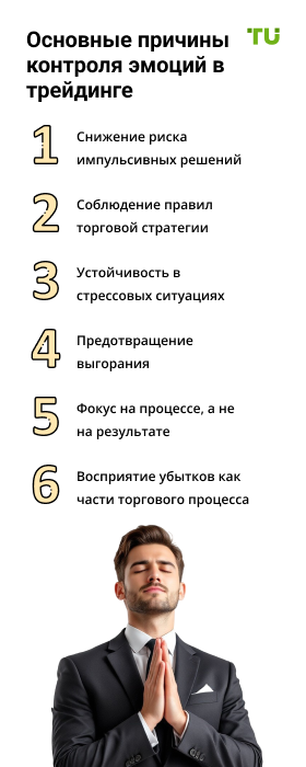 Основные причины контроля эмоций в трейдинге