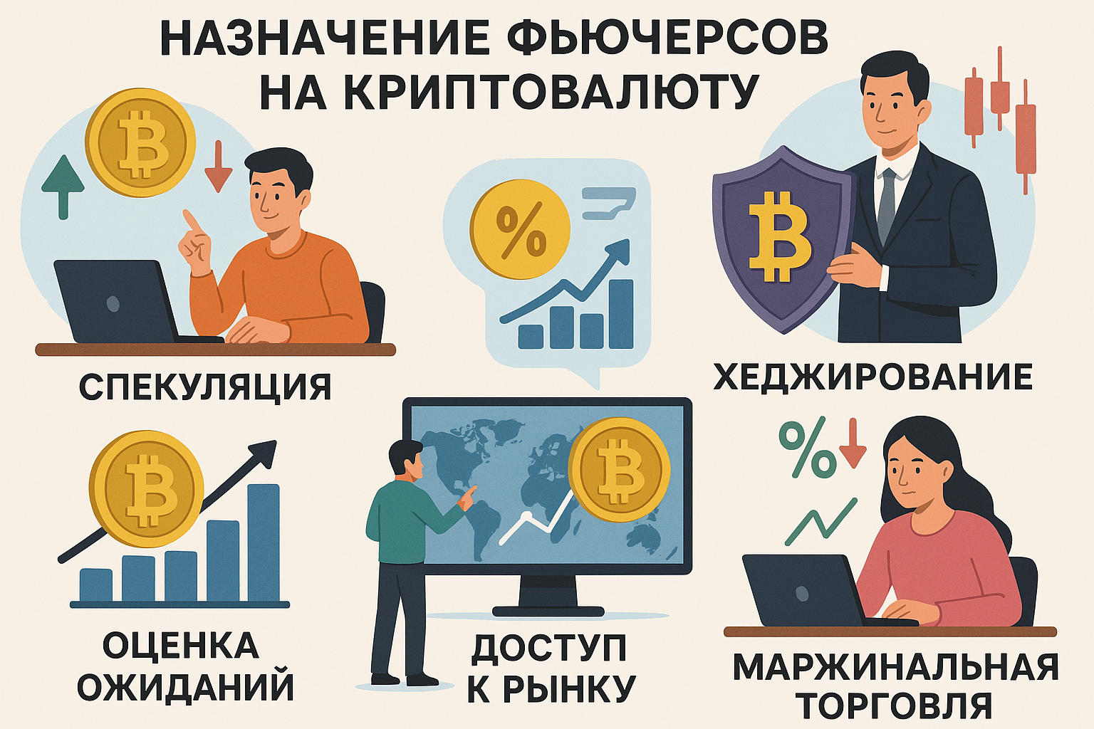 Назначение криптовалютных фьючерсов