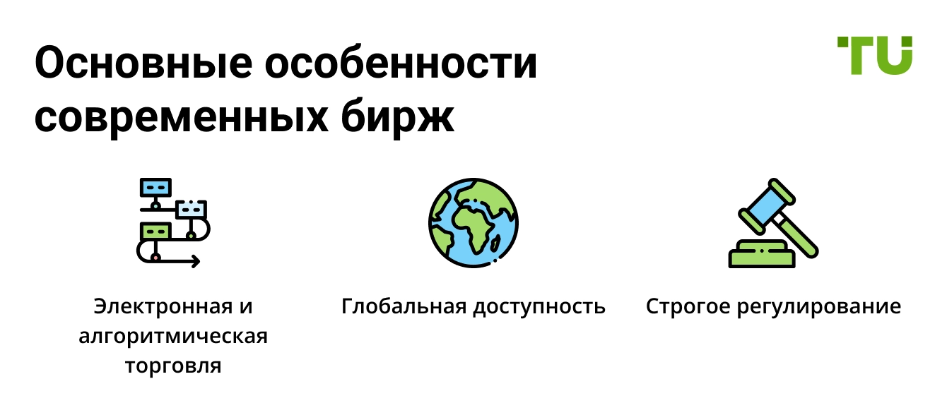 Основные особенности современных бирж-xl
