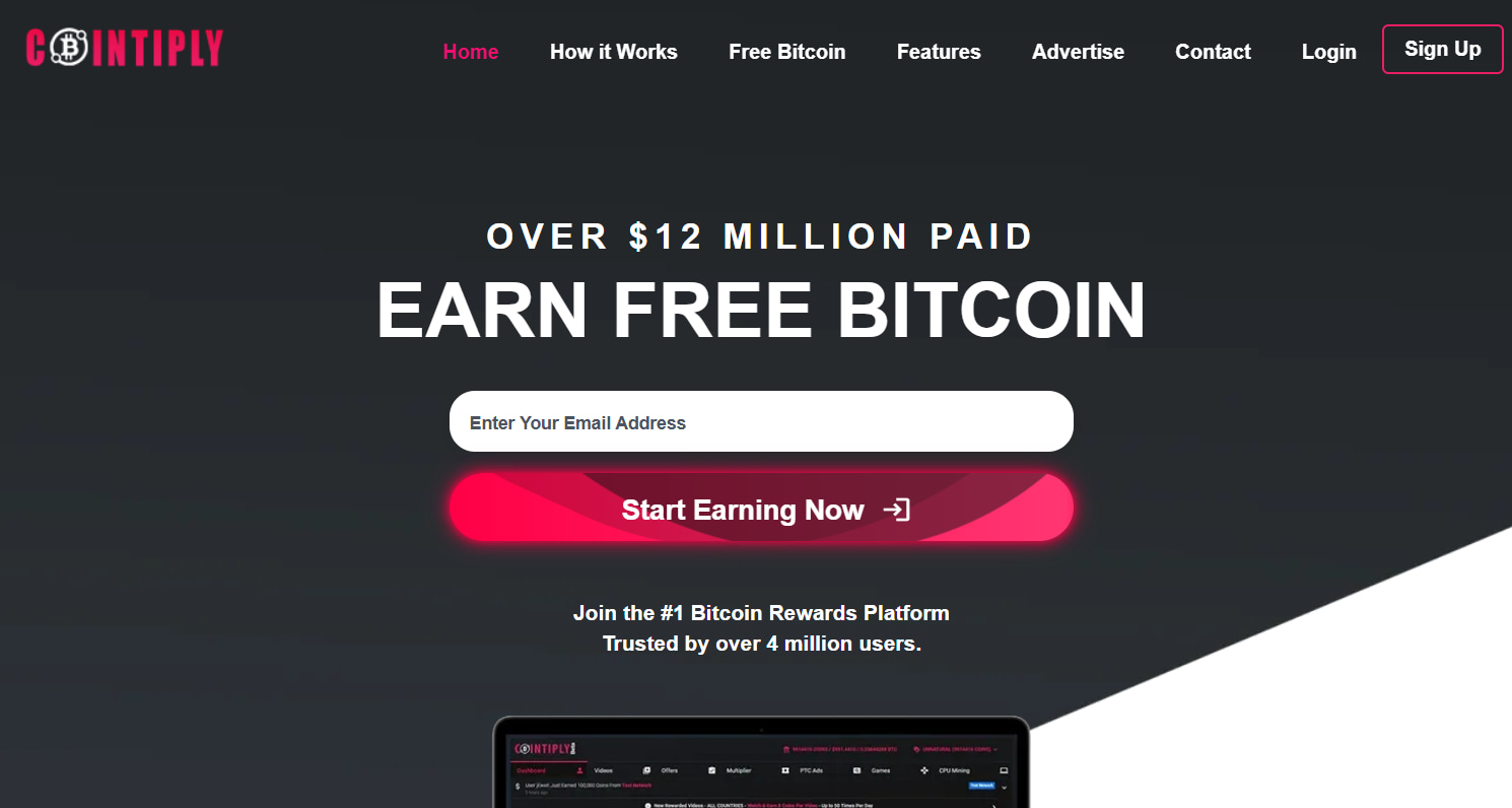Криптокран Cointiply
