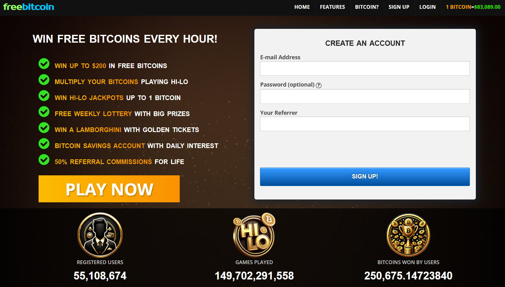 Криптокран Free Bitcoin