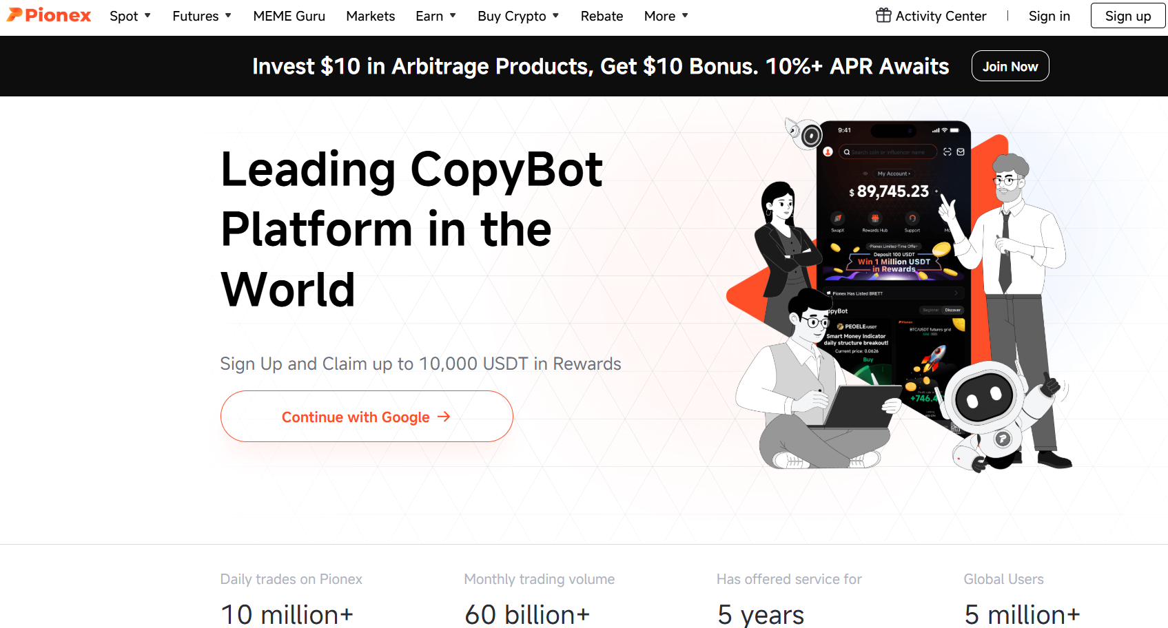 Pionex bot