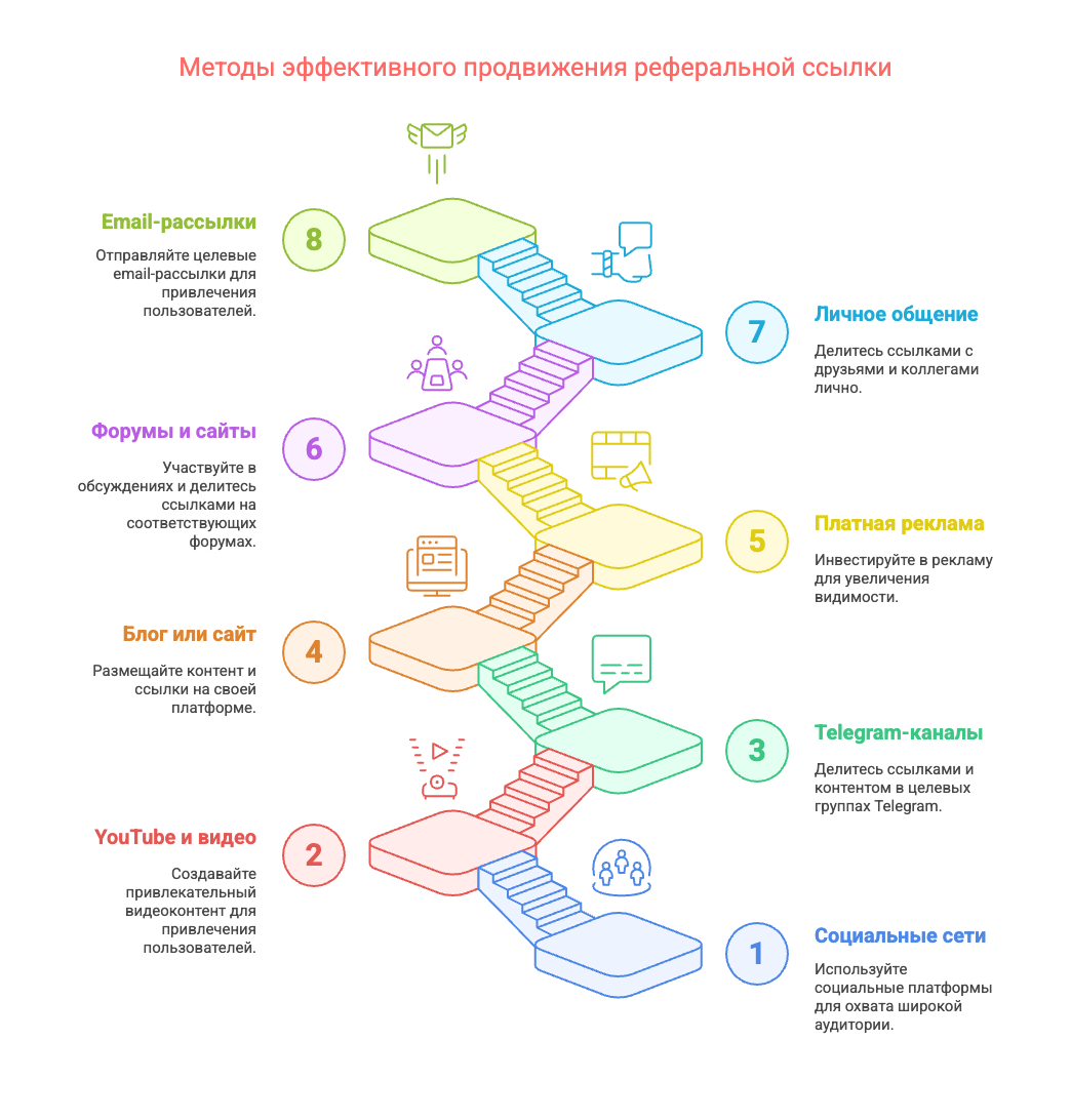 ПСпособы эффективного продвижения реферального кода