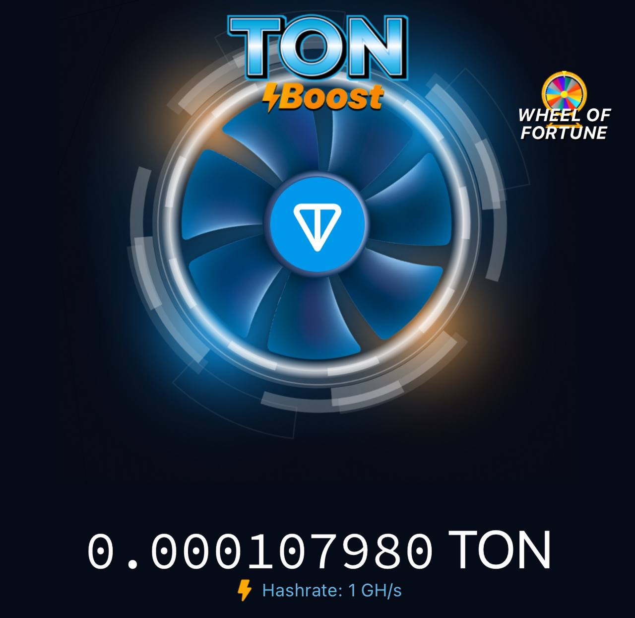 TON Boost Майнинг