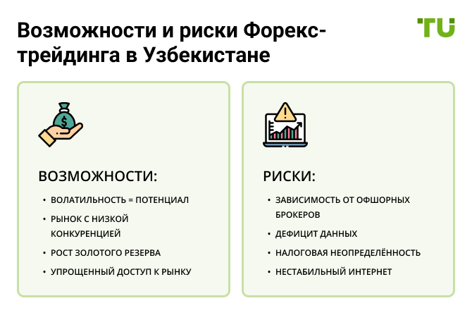 Возможности и риски Форекс-трейдинга в Узбекистане