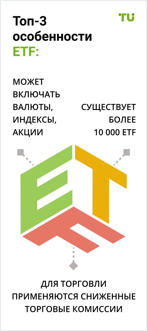 Топ-3 особенности ETF: