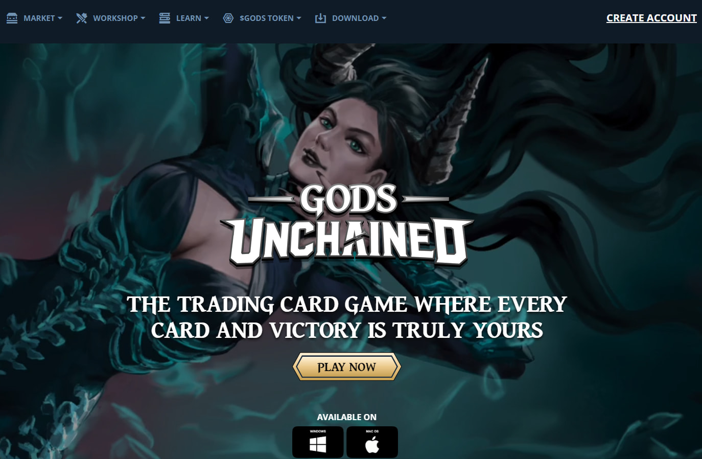 Игра Gods Unchained