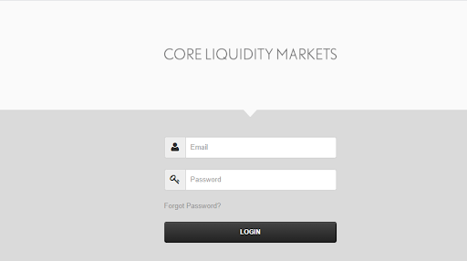 Обзор Core Liquidity Markets — Вход в Личный кабинет