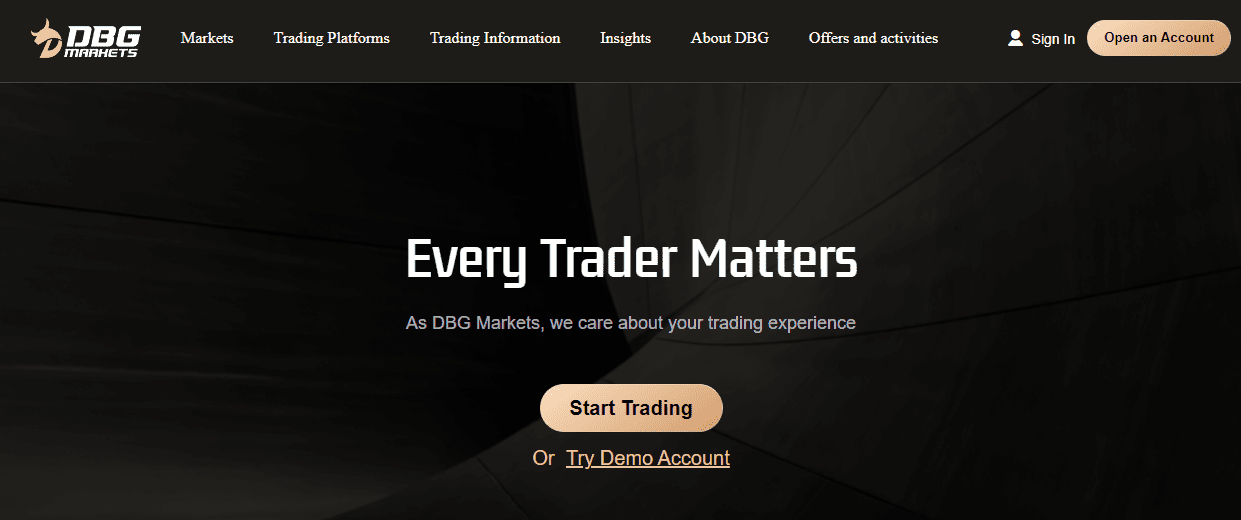 Обзор DBG Markets - Официальный сайт брокера