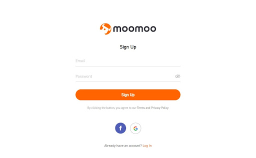 Обзор Moomoo - Авторизация