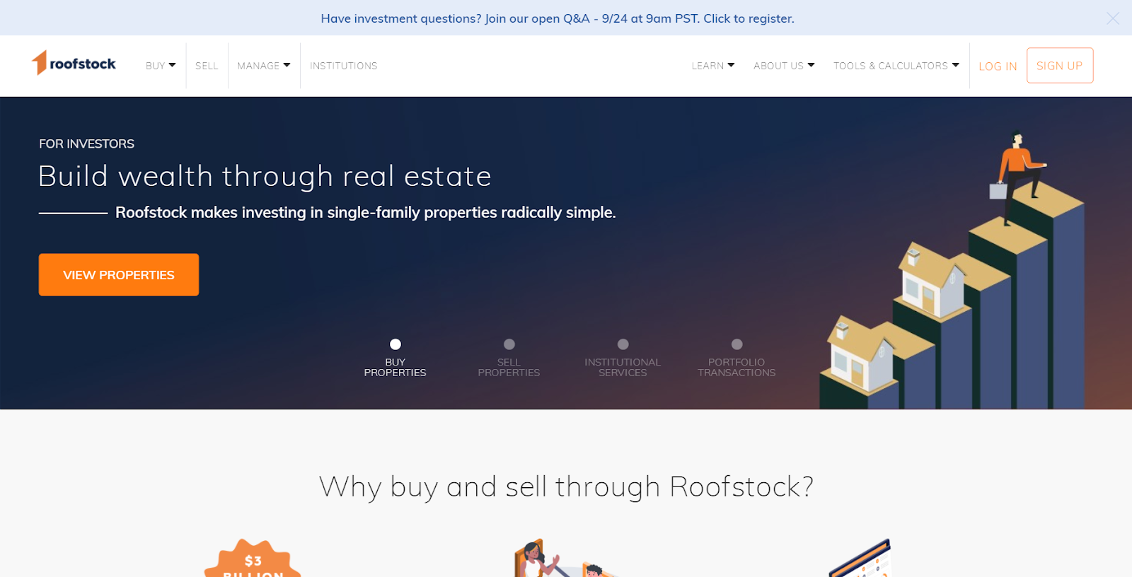 Обзор Roofstock - Регистрация