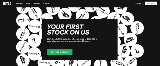 Бонусы Stake - Free Stock Program